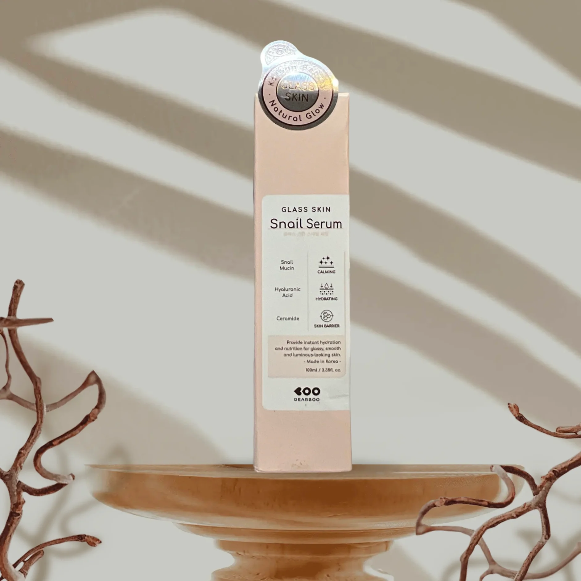 DEARBOO – GLASS SKIN Snail Serum