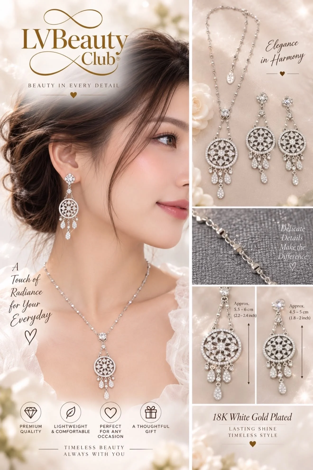 I’m loving the sparkle on these fashion earrings! ✨