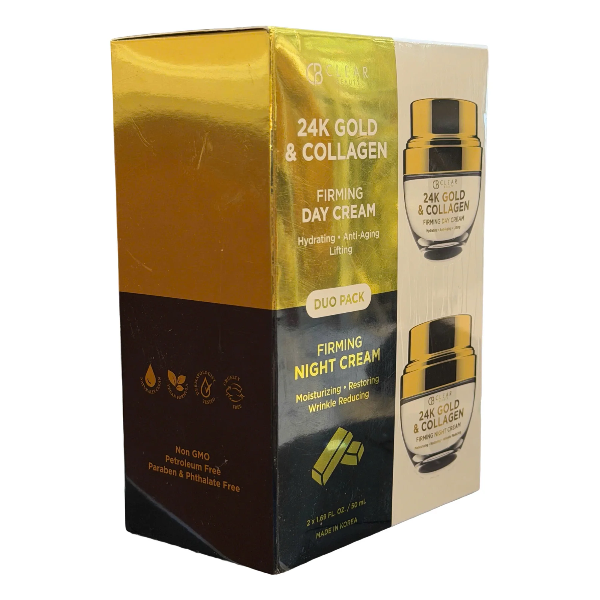 24K GOLD & COLLAGEN FIRMING DAY/NIGHT CREAM product image 3