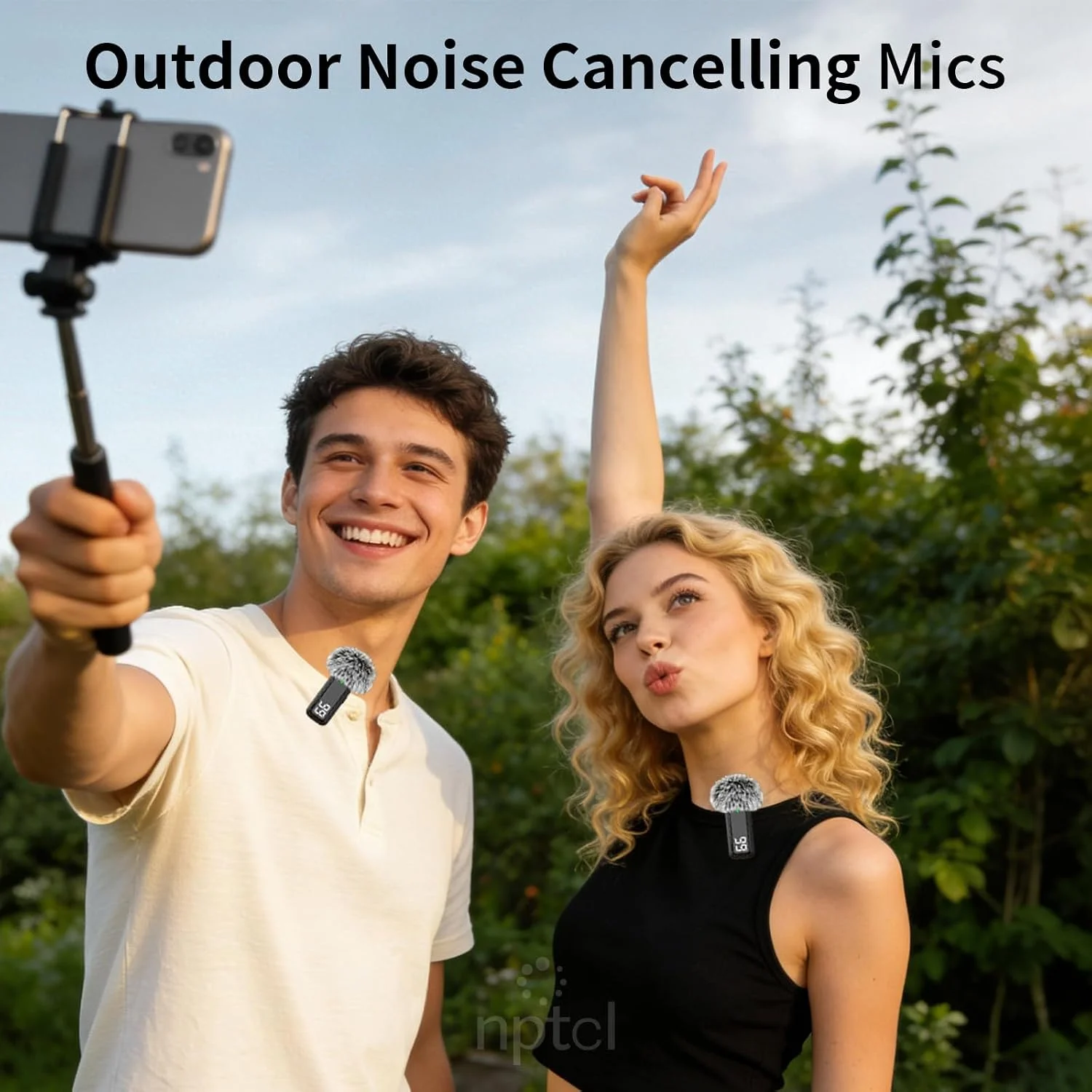 Wireless Lavalier Microphone for iPhone iPad Android, Mini USB C Mic product image 7